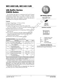 MC14011UBD Datasheet Cover