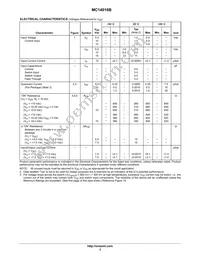 MC14016BFELG Datasheet Page 3