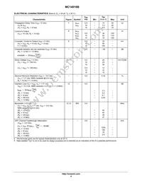 MC14016BFELG Datasheet Page 4