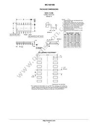 MC14016BFELG Datasheet Page 9