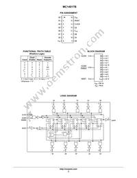 MC14017BD Datasheet Page 2