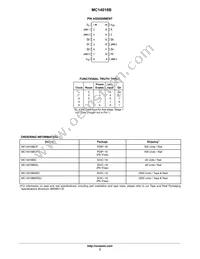 MC14018BDR2 Datasheet Page 2