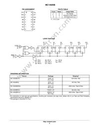 MC14020BCPG Datasheet Page 2