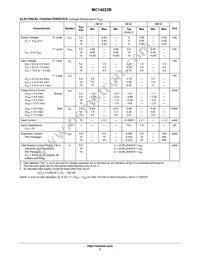 MC14022BDR2 Datasheet Page 3
