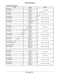 MC14025BCP Datasheet Page 9