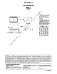 MC14025BCP Datasheet Page 14