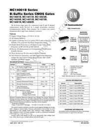 MC14025BCPG Datasheet Cover