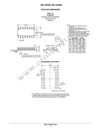 MC14049BFELG Datasheet Page 7
