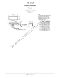 MC14049UBDTELG Datasheet Page 5