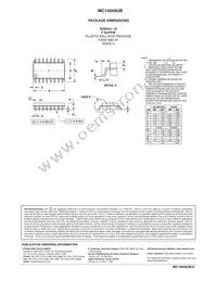 MC14049UBDTELG Datasheet Page 8