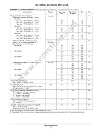 MC14053BFELG Datasheet Page 4