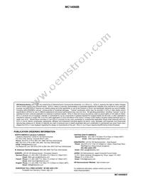 MC14066BF Datasheet Page 12