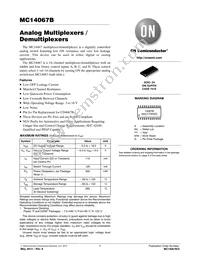 MC14067BDWR2G Datasheet Cover