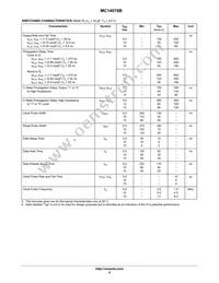MC14076BDR2 Datasheet Page 5