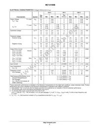 MC14106BDTR2 Datasheet Page 3
