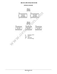 MC1413PG Datasheet Page 5