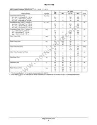 MC14174BDR2 Datasheet Page 4