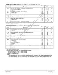 MC14489BP Datasheet Page 4