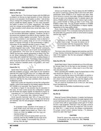 MC14489BP Datasheet Page 6