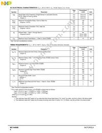 MC14489BPE Datasheet Page 4