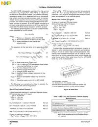 MC14489BPE Datasheet Page 20