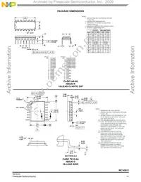 MC145011P Datasheet Page 11