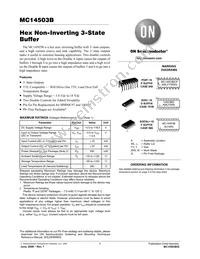 MC14503BFELG Datasheet Cover