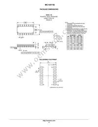 MC14511BFG Datasheet Page 8