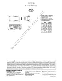MC14513BCPG Datasheet Page 10