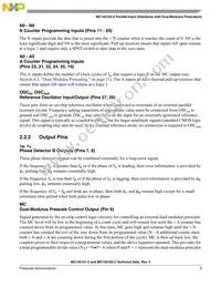 MC145152DW2R2 Datasheet Page 9