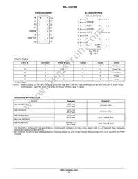 MC14516BDR2 Datasheet Page 2