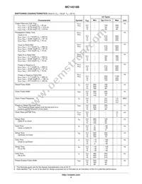 MC14516BDR2 Datasheet Page 4