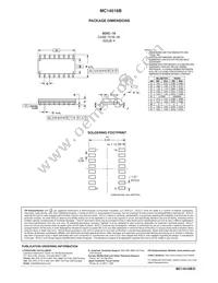 MC14516BDR2 Datasheet Page 11