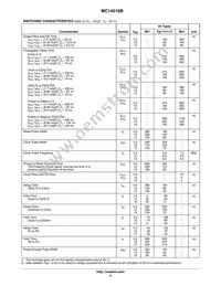 MC14516BFG Datasheet Page 4