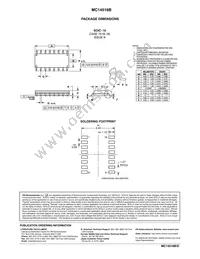MC14516BFG Datasheet Page 11