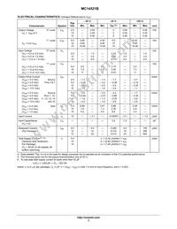 MC14521BD Datasheet Page 3