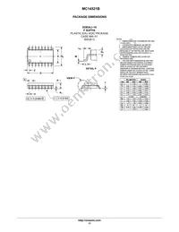 MC14521BD Datasheet Page 11