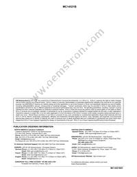 MC14521BD Datasheet Page 12