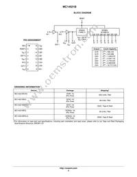 MC14521BFELG Datasheet Page 2