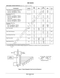 MC14521BFELG Datasheet Page 4