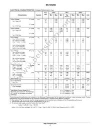 MC14526BFG Datasheet Page 3