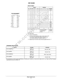 MC14543BFG Datasheet Page 2