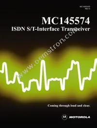 MC145574APB Datasheet Cover