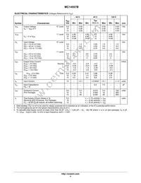 MC14557BDWR2 Datasheet Page 4