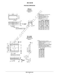 MC14557BDWR2 Datasheet Page 7
