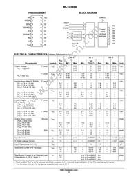 MC14598BCPG Datasheet Page 2