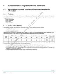 MC17XS6400EKR2 Datasheet Page 21