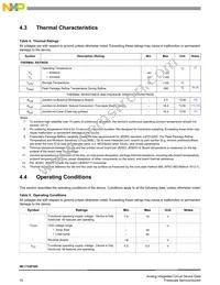 MC17XSF500BEK Datasheet Page 10