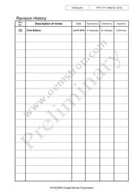 MC2016K20.0000C16ESH Datasheet Page 2