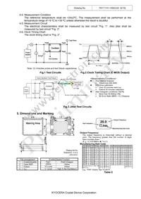 MC2016K20.0000C16ESH Datasheet Page 4